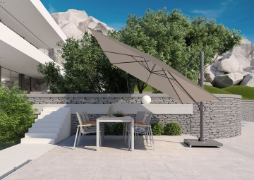 Záhradný slnečník ​​​​​​Challenger T¹ Premium 3m x 4m