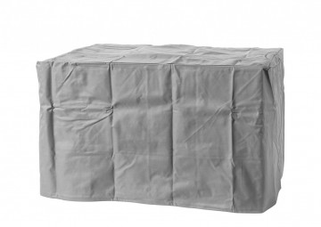 Obdĺžnikové plynové ohnisko 114 x 87 x 55 cm čierne