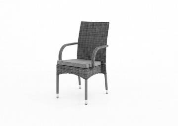 Ratanová jedálenská súprava RAPALLO Royal grey