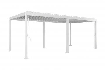 Hliníková pergola PERARA 600x300 matná biela