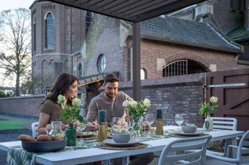 Záhradná pergola PERARA 360x360 antracit