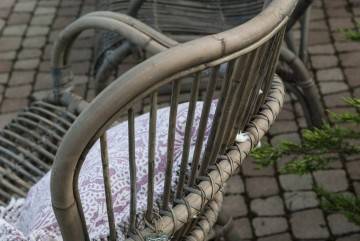Záhradné ratanové kreslo CANNES natura