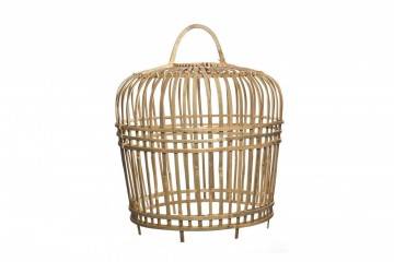 Záhradná ratanová lampa TOULOUSE ⌀54cm x výška. 54cm natural
