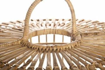 Záhradná ratanová lampa TOULOUSE ⌀54cm x výška. 54cm natural