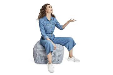 Taburetka Arezzo pr. 70 cm blue
